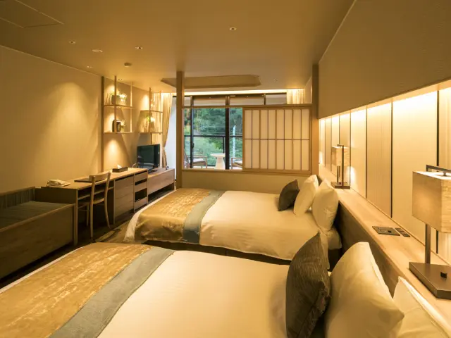 全36室をリニューアルしたRelaxing room「みずのね」