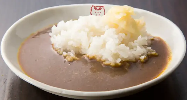 コースの最後に出てくる〆のカレー