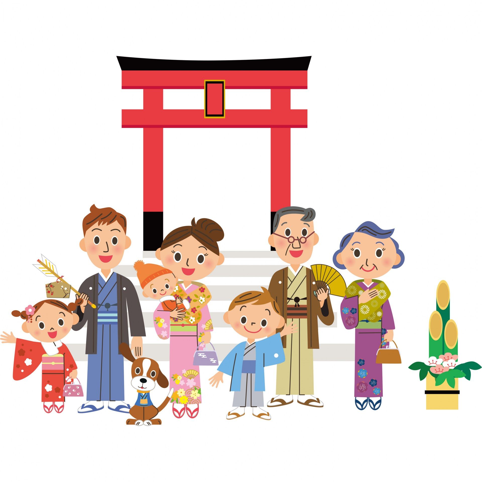 日本新年的传统习惯 初诣 好运日本行