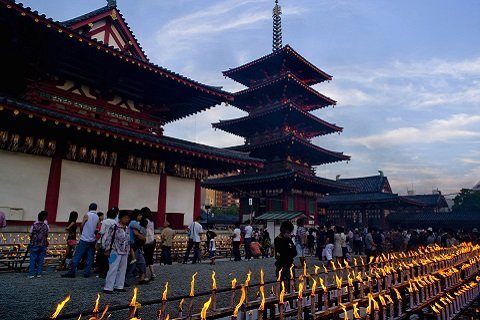 和宗总本山四天王寺 日本佛法最初的官寺院 好运日本行