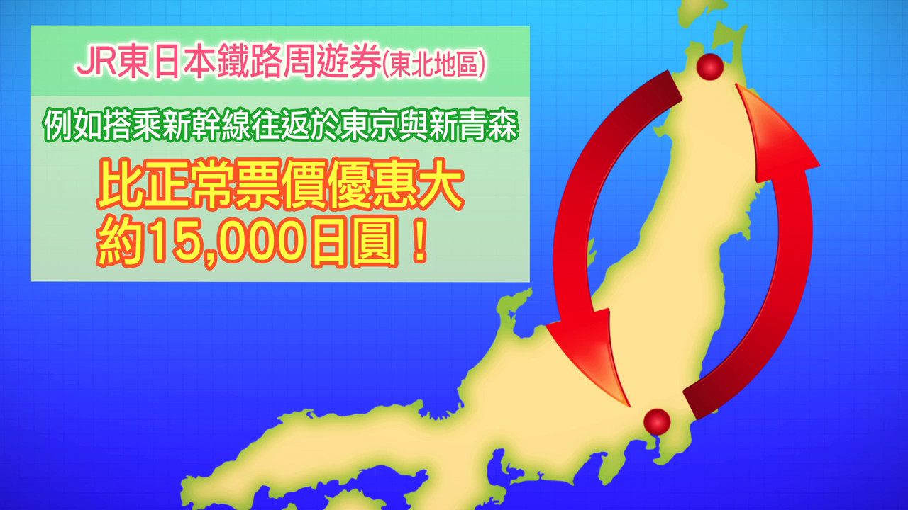 搭乘經濟划算的通票從東京出發 前往引人矚目的觀光地 青森 好運日本行