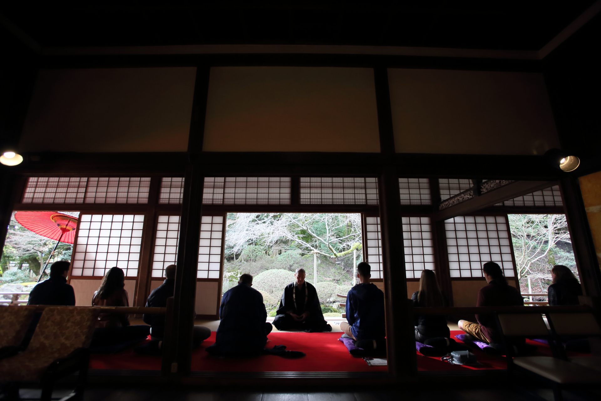 Experience traditional Japanese culture at a historic Buddhist temple that  is connected to the Imperial family