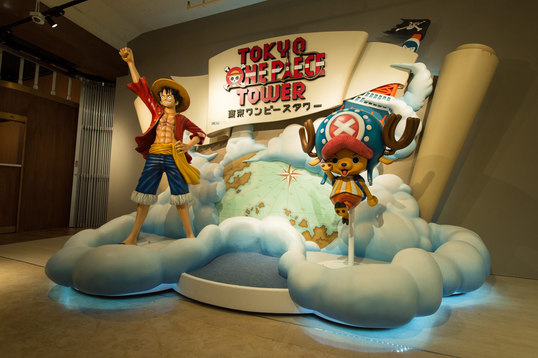 Tokyo One Piece Tower Close Down Good Luck Trip