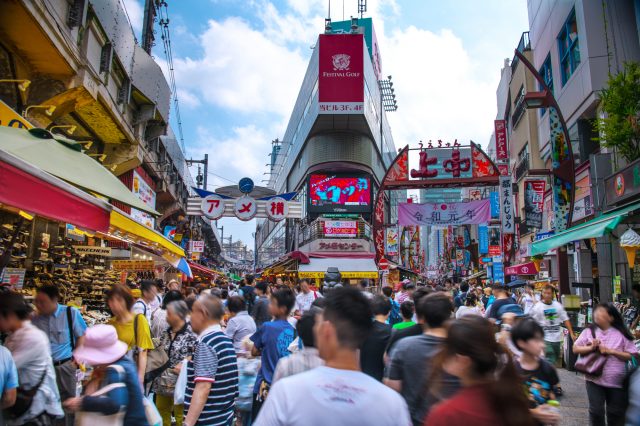 景点 上野 商店街 市集 人气顺 好运日本行