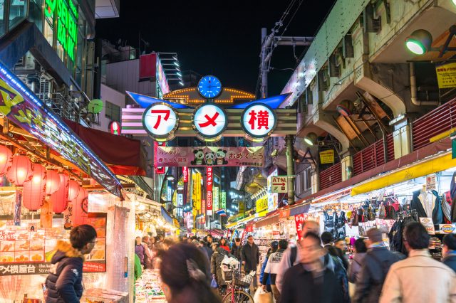 景点 上野 商店街 市集 人气顺 好运日本行