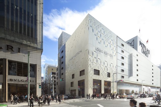 Louis Vuitton Matsuya Ginza building flagship store