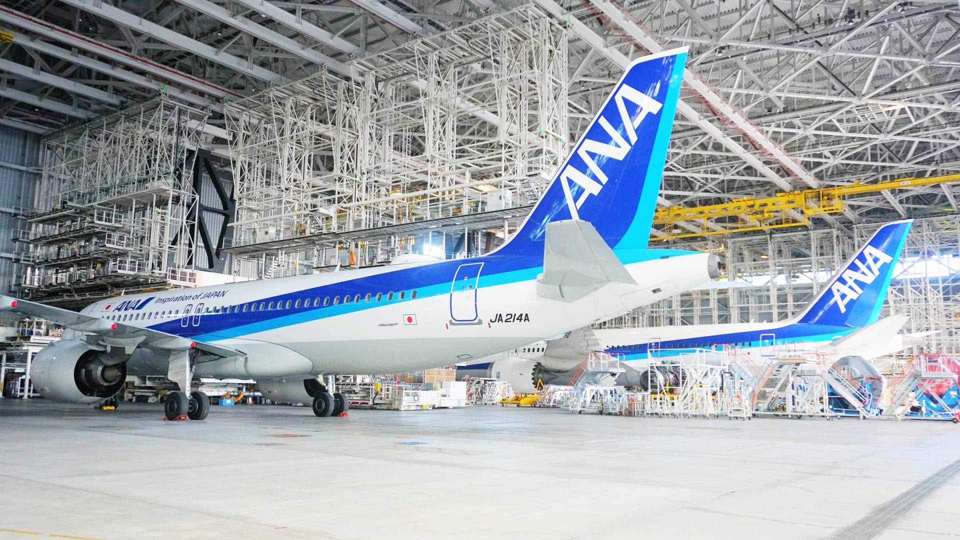 ANA Blue Hangar Tour 見学ツアー ANAツールボックス 美しい - 航空機 