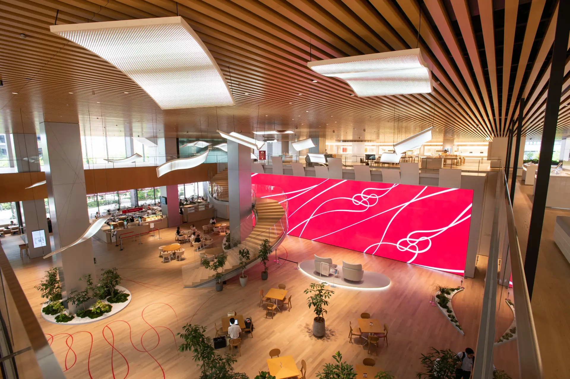 Shiseido Beauty Parkの館内