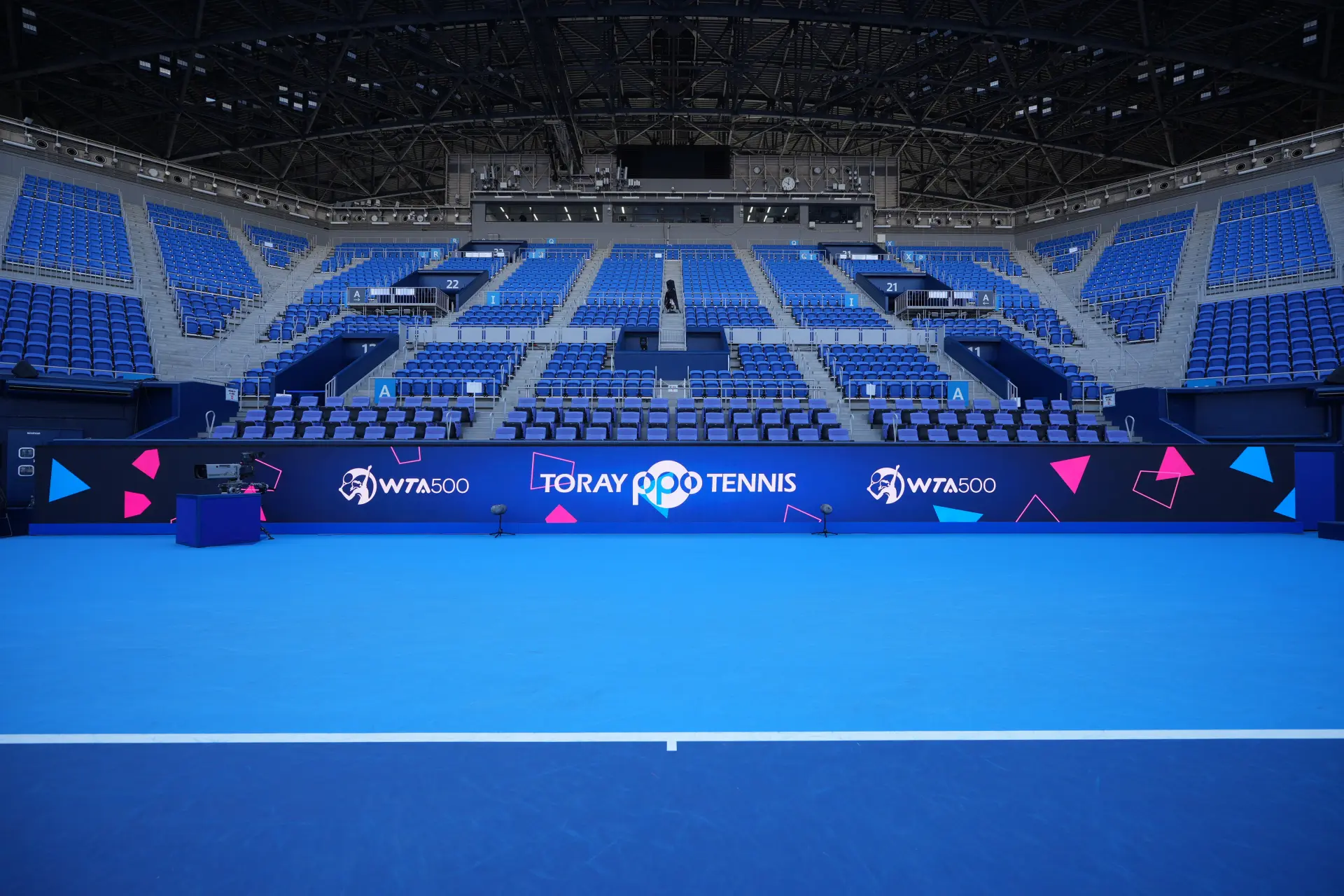 東レPPOは、日本最大の国際女子プロテニス大会。