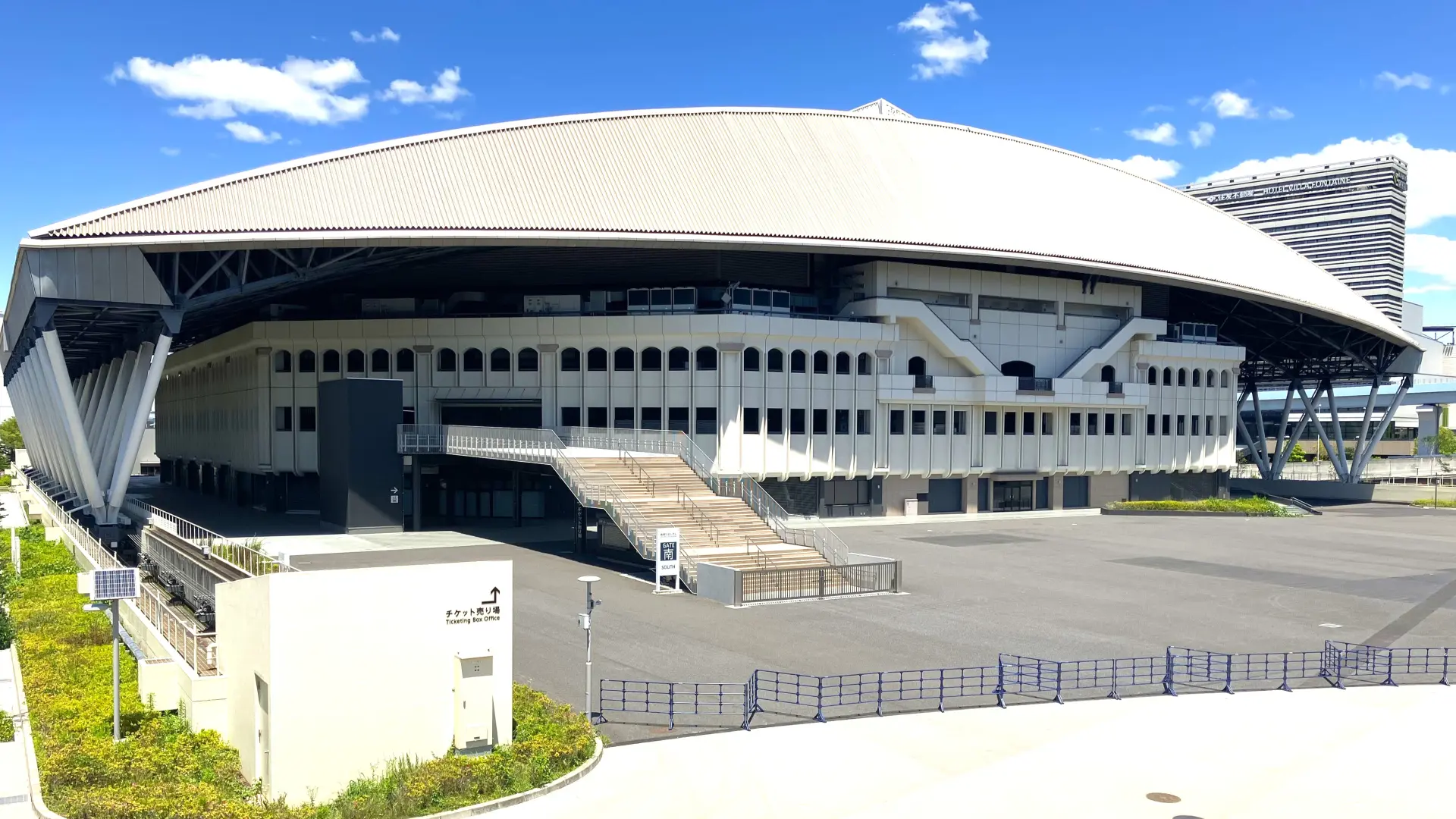 東レPPOの会場となる有明コロシアム